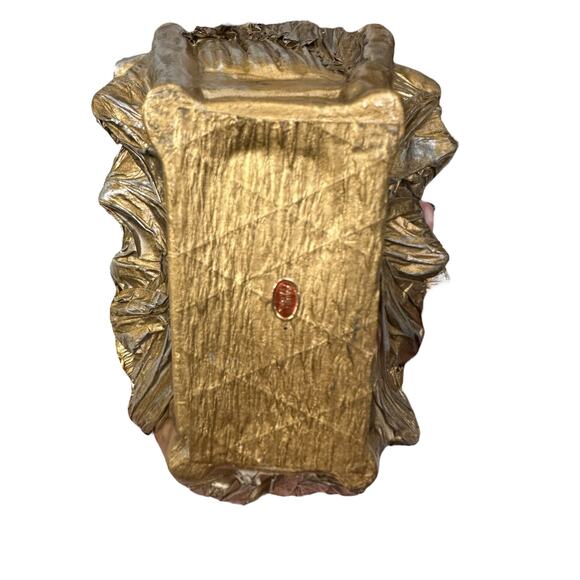 Kurt S‎ Adler Paper Mache Gold Silver 13"h 6 Pc Large Nativity Set Made in Japan - Picture 4 of 16